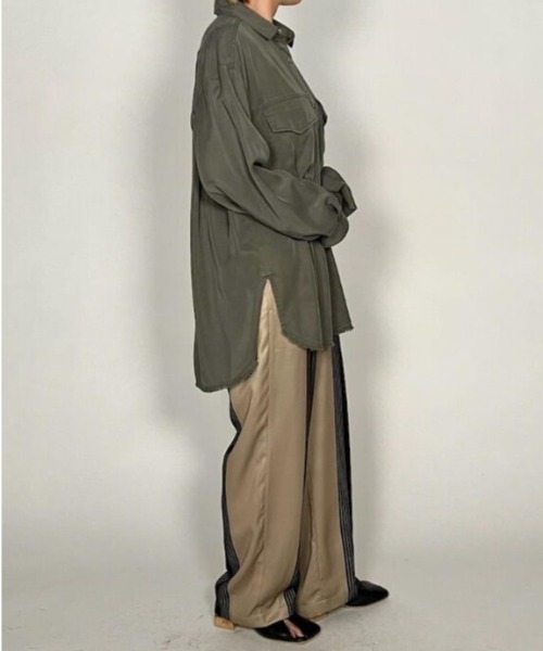 CHIGNON シニヨン】ORIGINAL LEAF PRINT PANTS オリジナルリーフ