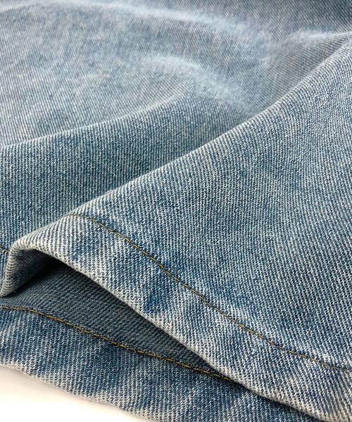 SHEENA（シーナ）の「デニムハーフオーバーオール（サロペット/オーバーオール・レディース・サックスブルー・M）」の20枚目の写真