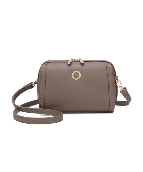 MERCURYDUO（マーキュリーデュオ）の「【MERCURYDUO/マーキュリーデュオ】メタルアイレット　ミニポシェット（ショルダーバッグ・レディース・ベージュ/ベージュ系その他/アイボリー/ブラック/スモークピンク・FREE）」の9枚目の写真