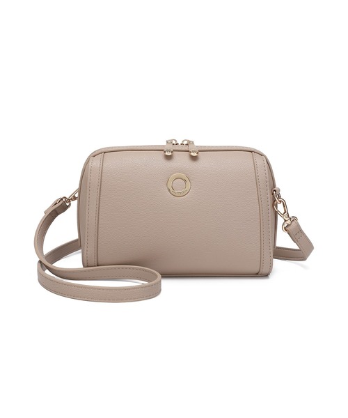 MERCURYDUO（マーキュリーデュオ）の「【MERCURYDUO/マーキュリーデュオ】メタルアイレット　ミニポシェット（ショルダーバッグ・レディース・ベージュ/ベージュ系その他/アイボリー/ブラック/スモークピンク・FREE）」の8枚目の写真