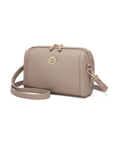 MERCURYDUO（マーキュリーデュオ）の「【MERCURYDUO/マーキュリーデュオ】メタルアイレット　ミニポシェット（ショルダーバッグ・レディース・ベージュ/ベージュ系その他/アイボリー/ブラック/スモークピンク・FREE）」の11枚目の写真