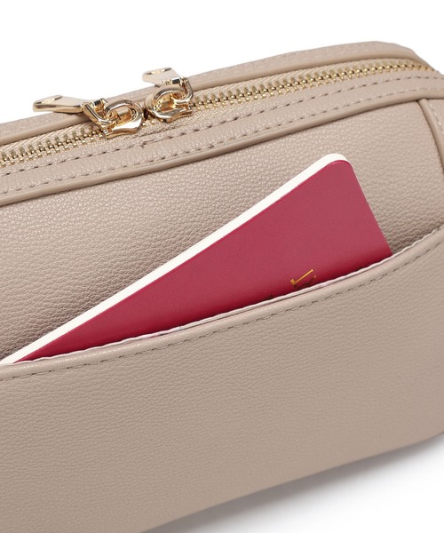 MERCURYDUO（マーキュリーデュオ）の「【MERCURYDUO/マーキュリーデュオ】メタルアイレット　ミニポシェット（ショルダーバッグ・レディース・ベージュ/ベージュ系その他/アイボリー/ブラック/スモークピンク・FREE）」の17枚目の写真