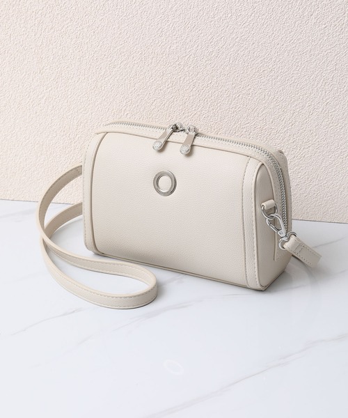 MERCURYDUO（マーキュリーデュオ）の「【MERCURYDUO/マーキュリーデュオ】メタルアイレット　ミニポシェット（ショルダーバッグ・レディース・ベージュ/ベージュ系その他/アイボリー/ブラック/スモークピンク・FREE）」の22枚目の写真