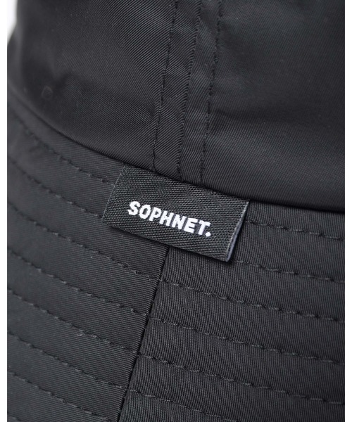 SOPHNET.（ソフネット）の「BUCKET HAT（ハット・メンズ・ブラック・FREE）」の3枚目の写真