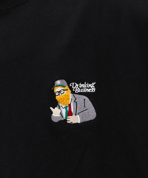 B.C STOCK（ベーセーストック）の「《追加》SUIT MOJYA刺繍半袖Tシャツ（Tシャツ/カットソー・メンズ・ホワイト/ブラック系その他・LARGE/MEDIUM）」の14枚目の写真