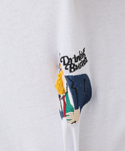 B.C STOCK（ベーセーストック）の「《追加》SUIT MOJYA刺繍半袖Tシャツ（Tシャツ/カットソー・メンズ・ホワイト/ブラック系その他・LARGE/MEDIUM）」の18枚目の写真