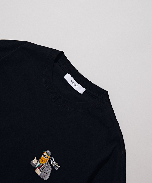 B.C STOCK（ベーセーストック）の「《追加》SUIT MOJYA刺繍半袖Tシャツ（Tシャツ/カットソー・メンズ・ホワイト/ブラック系その他・LARGE/MEDIUM）」の19枚目の写真