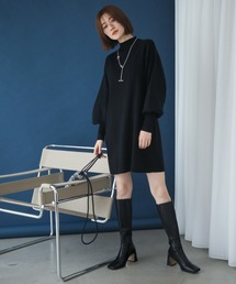 ReMIT（レミット）の「ボリュームスリーブミニワンピース（ワンピース）」