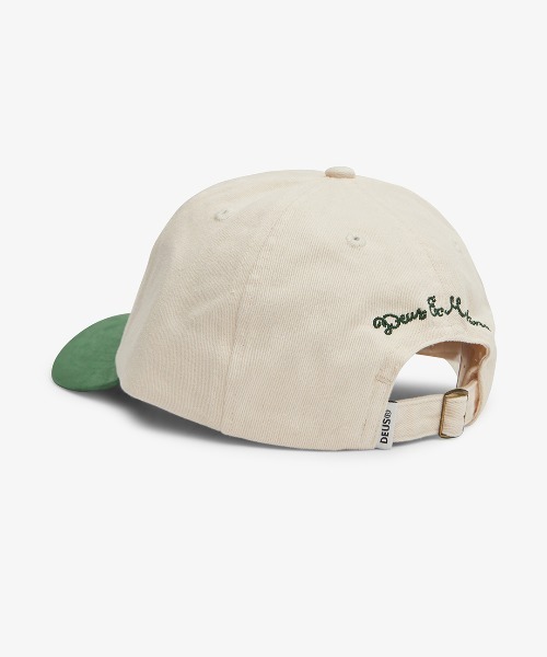 DEUS EX MACHINA（デウスエクスマキナ）の「RELIEF DAD CAP（キャップ・メンズ・ブルー/グリーン/ブラック/ブラウン・OS）」の9枚目の写真