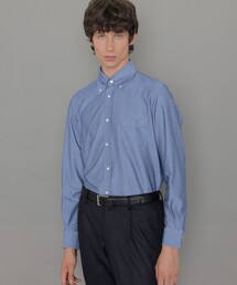 MACKINTOSH LONDON | 【FLEX JERSEY】デニムライクボタンダウンシャツ(シャツ/ブラウス)