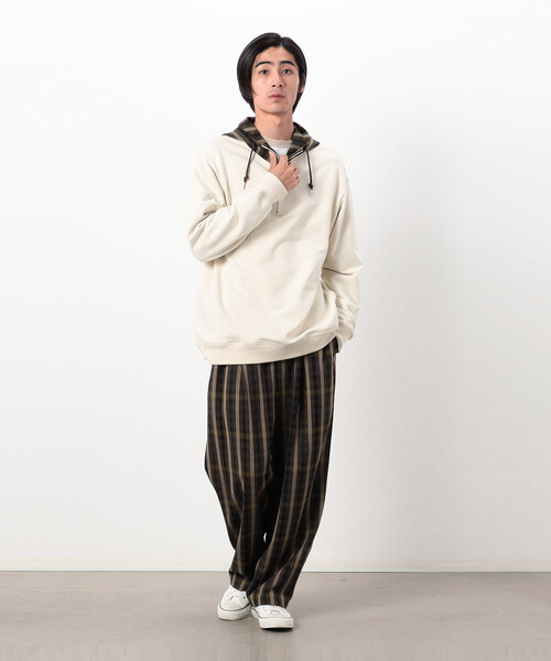 Purple&Yellow（パープルアンドイエロー）の「チェックフード
