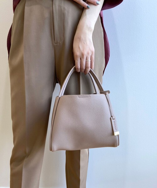 OPAQUE.CLIP（オペークドットクリップ）の「◆【軽量】2WAYミニショルダートート（ショルダーバッグ・レディース・ベージュ/ブラック/ライトグレー・00）」の6枚目の写真