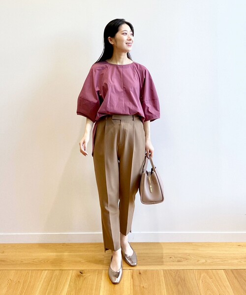 OPAQUE.CLIP（オペークドットクリップ）の「◆【軽量】2WAYミニショルダートート（ショルダーバッグ・レディース・ベージュ/ブラック/ライトグレー・00）」の7枚目の写真