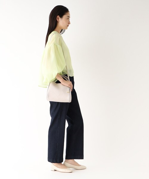 OPAQUE.CLIP（オペークドットクリップ）の「◆【軽量】2WAYミニショルダートート（ショルダーバッグ・レディース・ベージュ/ブラック/ライトグレー・00）」の16枚目の写真