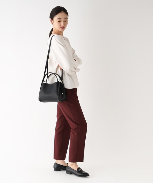 OPAQUE.CLIP（オペークドットクリップ）の「◆【軽量】2WAYミニショルダートート（ショルダーバッグ・レディース・ベージュ/ブラック/ライトグレー・00）」の18枚目の写真