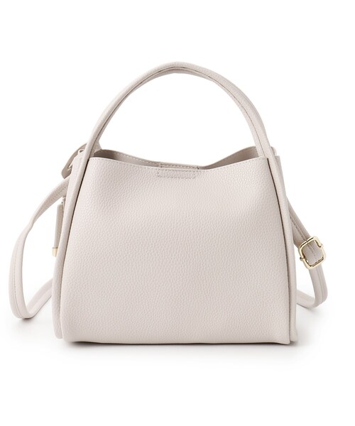 OPAQUE.CLIP（オペークドットクリップ）の「◆【軽量】2WAYミニショルダートート（ショルダーバッグ・レディース・ベージュ/ブラック/ライトグレー・00）」の22枚目の写真