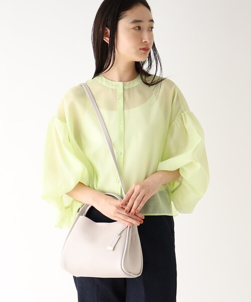 OPAQUE.CLIP（オペークドットクリップ）の「◆【軽量】2WAYミニショルダートート（ショルダーバッグ・レディース・ベージュ/ブラック/ライトグレー・00）」の11枚目の写真