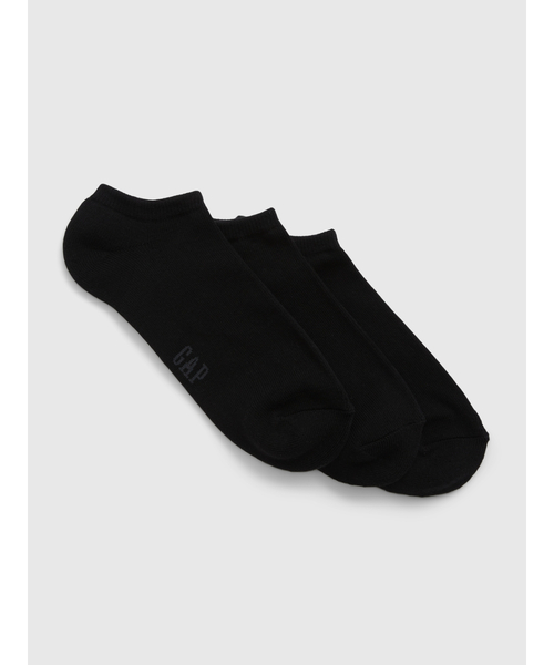 GAP(ギャップ)の「ベーシック アンクルソックス(3足セット)(ソックス/靴下・メンズ・グレー/ホワイト/マルチ/ブラック・ONE SIZE)」の3枚目の写真