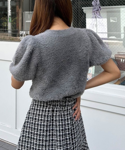 PHEENY｜半袖ニット　完売品　22AW PHEENY｜半袖ニット完売品22AW
