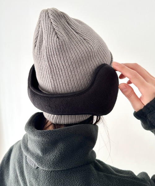 THE NORTH FACE(ザノースフェイス)の「国内未発売 THE NORTH FACE(ザ・ノースフェイス)/ワンポイントブランドロゴ刺繍 イヤーマフラー/WL EARMUFF(イヤーマフ・レディース・クリーム/キャメル/ピンク/ブラック/グレー・FREE)」の19枚目の写真