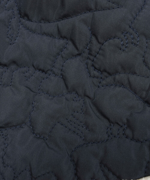 SLAP SLIP BABY（スラップスリップベビー）の「【お揃い】恐竜キルト総柄ボアマントベビー(50~90cm)（その他ベビーウェア・キッズ・ネイビー/グリーン・FREE）」の12枚目の写真