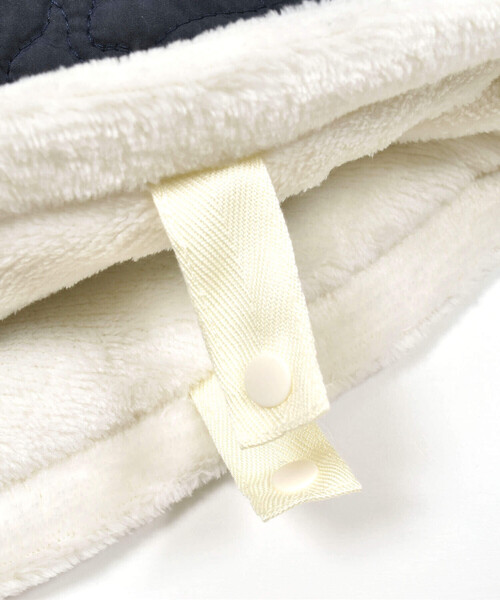 SLAP SLIP BABY（スラップスリップベビー）の「【お揃い】恐竜キルト総柄ボアマントベビー(50~90cm)（その他ベビーウェア・キッズ・ネイビー/グリーン・FREE）」の13枚目の写真