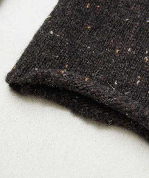 FREAK'S STORE(フリークスストア)の「限定展開 ネップ ニット アームウォーマー(アームカバー・レディース・ブラック/ブルー/ナチュラル・ONE SIZE)」の6枚目の写真