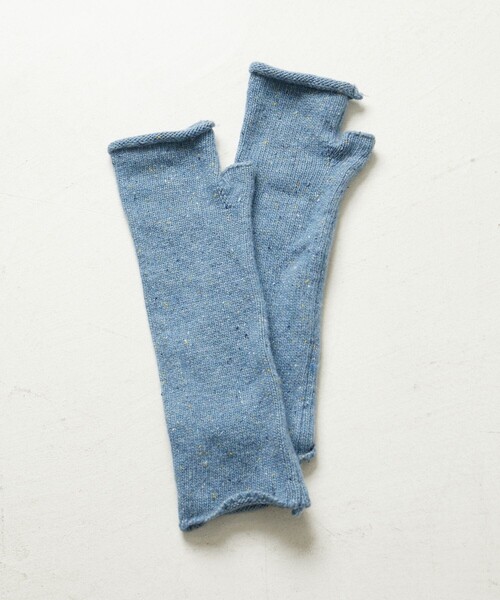 FREAK'S STORE(フリークスストア)の「限定展開 ネップ ニット アームウォーマー(アームカバー・レディース・ブラック/ブルー/ナチュラル・ONE SIZE)」の17枚目の写真