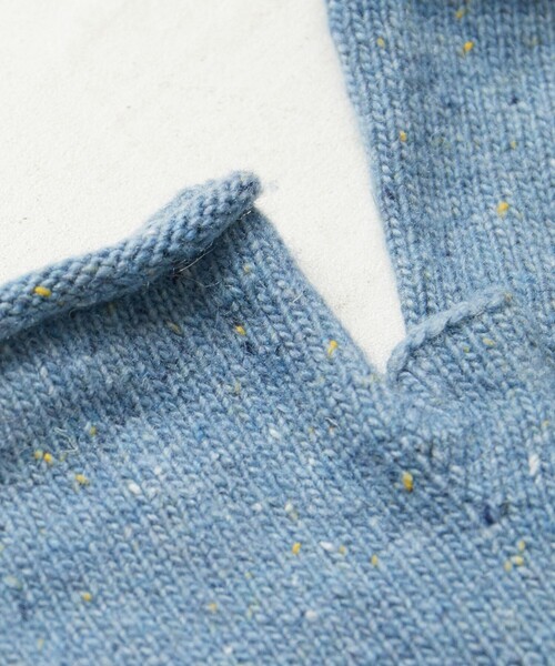 FREAK'S STORE(フリークスストア)の「限定展開 ネップ ニット アームウォーマー(アームカバー・レディース・ブラック/ブルー/ナチュラル・ONE SIZE)」の18枚目の写真