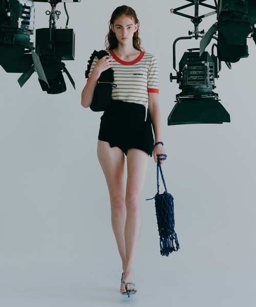 MILLER（ミラー）の「BORDER T-SHIRT(CUP IN)feat.miller（Tシャツ/カットソー・レディース・イエロー/グリーン/レッド/ブルー・FREE）」の18枚目の写真