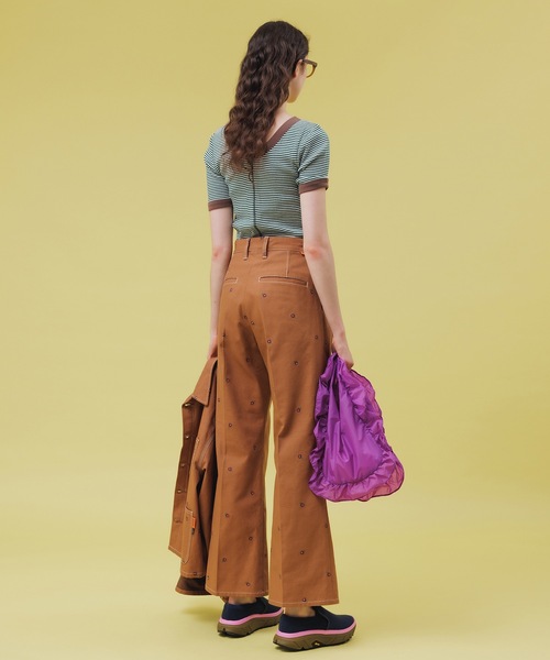 MILLER（ミラー）の「BORDER T-SHIRT(CUP IN)feat.miller（Tシャツ/カットソー・レディース・イエロー/グリーン/レッド/ブルー・FREE）」の21枚目の写真