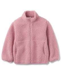無印良品（ムジルシリョウヒン）の「ボアフリースジャケット（キッズ）（その他アウター・キッズ）」