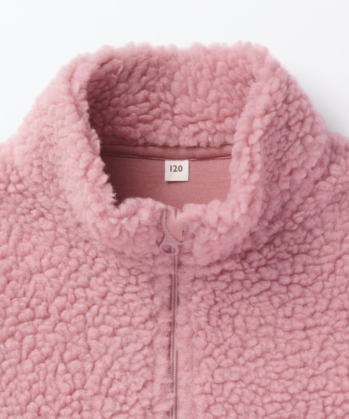 エビスEVISU ボアフリースジャケット　ピンク Evisu EVISU BOA FLEECE JACKET | Grailed