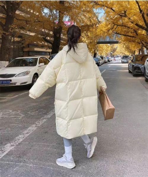 セール】オーバーサイズ スタンドカラー エコダウンコート（ダウン
