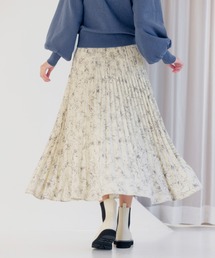mysty woman | フラワープリーツスカート 986378(スカート)