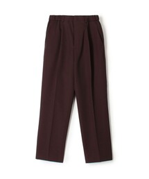 BERNARDZINS×TOMORROWLAND ブラウン チェックパンツ セール】 【別注】BERNARD ZINS×TOMORROWLAND ウールリネン 2