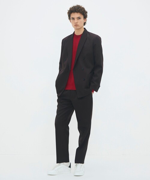 caban（キャバン）の「CABaN ウールギャバジン 1タックテーパードパンツ（その他パンツ・メンズ・カーキ/ブラック/ネイビー/チャコールグレー/ダークブラウン・L/M）」の12枚目の写真