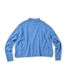 45rpm フォーティファイブアール ニット セーター 袖切替 ウール100