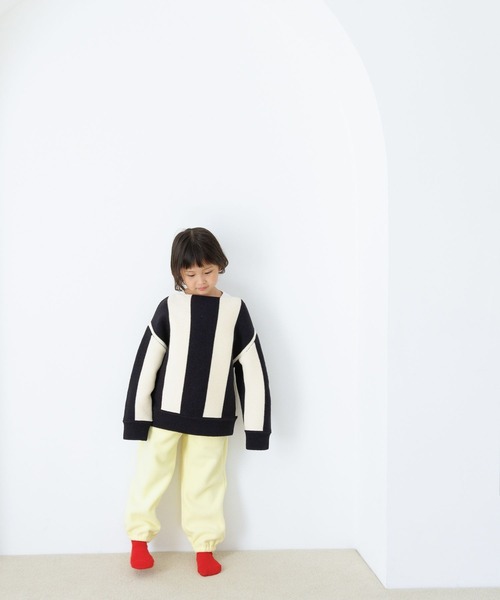 LOWRYS FARM（ローリーズファーム）の「フリースジョグパンツ　987222（その他パンツ・キッズ・その他/イエロー/ブルー・130cm/140cm/120cm/150cm/110cm）」の5枚目の写真