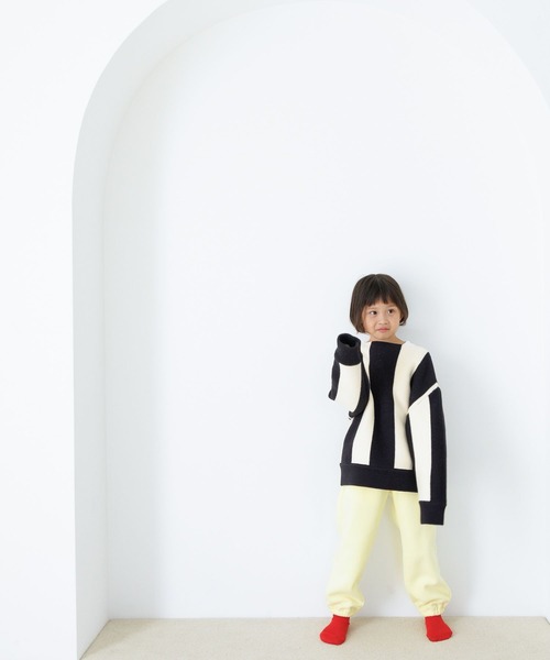 LOWRYS FARM（ローリーズファーム）の「フリースジョグパンツ　987222（その他パンツ・キッズ・その他/イエロー/ブルー・130cm/140cm/120cm/150cm/110cm）」の6枚目の写真