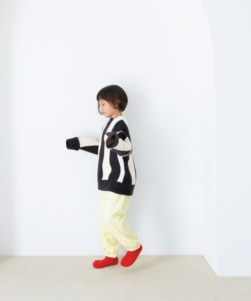 LOWRYS FARM（ローリーズファーム）の「フリースジョグパンツ　987222（その他パンツ・キッズ・その他/イエロー/ブルー・130cm/140cm/120cm/150cm/110cm）」の7枚目の写真