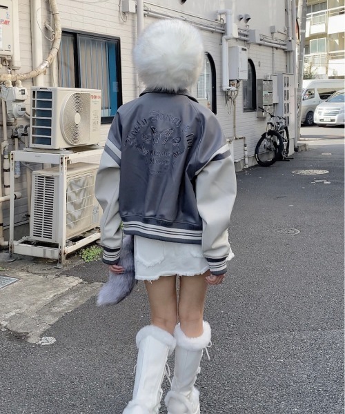 XU(エックスユー)の「ストリートファッション XU エックスユー fur hat ファーハット モコモコ帽子(ハット・レディース・グレー/アイボリー/ブラック/ピンク/ブラウン・ONE SIZE)」の21枚目の写真