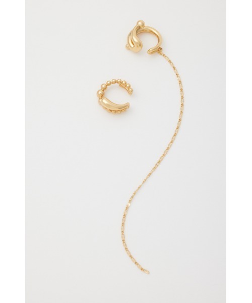 SLY（スライ）の「R/C SWAY CHAIN EAR CUFF リッチコーティング スウェイ チェーン イヤーカフ（イヤーカフ・レディース・シルバー/ゴールド・FREE）」の18枚目の写真