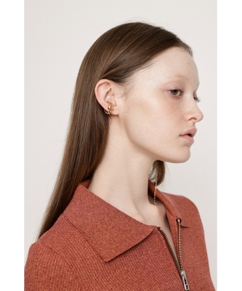 SLY（スライ）の「R/C SWAY CHAIN EAR CUFF リッチコーティング スウェイ チェーン イヤーカフ（イヤーカフ・レディース・シルバー/ゴールド・FREE）」の19枚目の写真