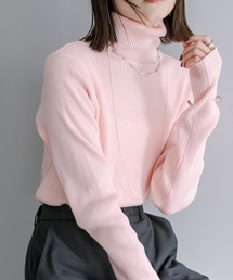 mystic | 【6色展開】タートルリブニット(ニット/セーター)