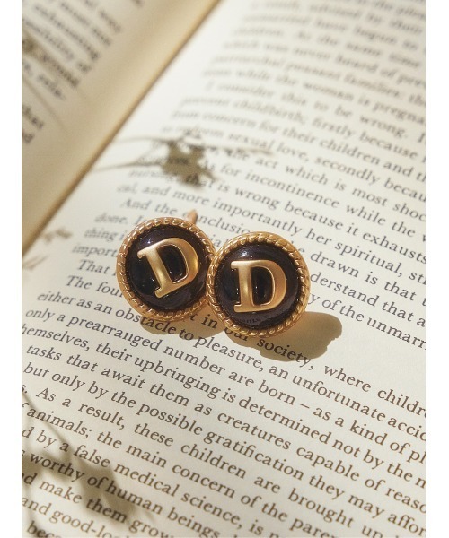 D&G モチーフ ファッションピアス(両耳用) ドルチェ＆ガッバーナ DOLCE&GABBANA ピアス メンズ リング