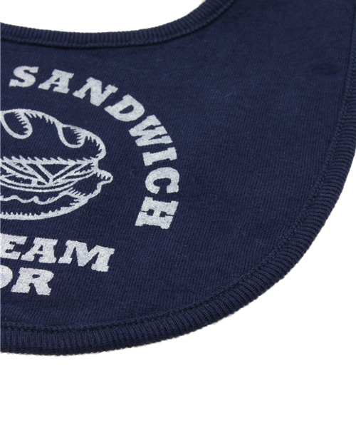 GROOVY COLORS(グルービーカラーズ)の「天竺 SANDWICHI スタイ(スタイ/よだれかけ・キッズ・ネイビー/イエロー/グリーン・FREE)」の6枚目の写真