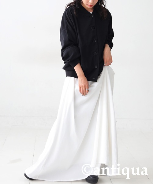 antiqua(アンティカ)の「とろみ生地ジャケット(その他アウター・レディース・ブラック・FREE)」の14枚目の写真