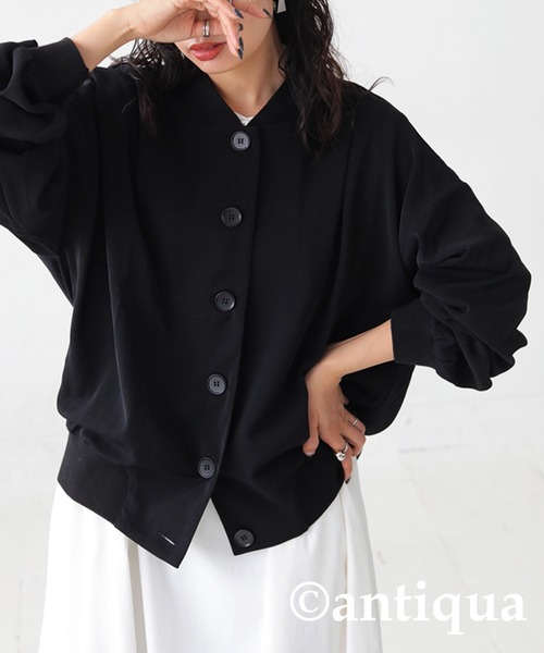 antiqua(アンティカ)の「とろみ生地ジャケット(その他アウター・レディース・ブラック・FREE)」の15枚目の写真