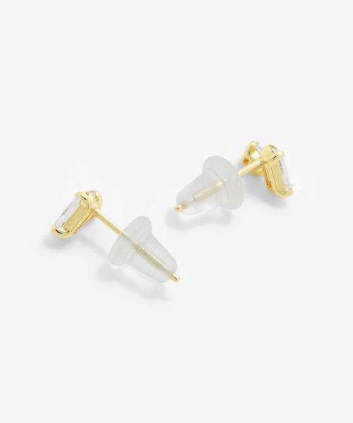 ESTELLE(エステール)の「K10 イエローゴールド キュービックジルコニア ピアス ESTELLE/エステール(ピアス(両耳用)・レディース・イエローゴールド・-)」の4枚目の写真